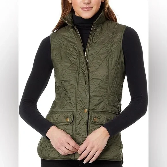 Barbour Vest - Olive NWT - Picture 2 of 10